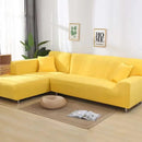 Capa de Sofá Impermeável Empório Lojas Amarelo 1 Lugar - 90-140cm
