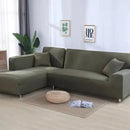 Capa de Sofá Impermeável Empório Lojas Verde Militar 1 Lugar - 90-140cm