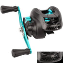 Carretilha de Pesca Profissional GLS AS200 - UltraFast Empório Lojas New Lake Blue Black Right Hand