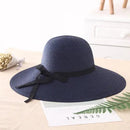 Chapéu de Palha Feminino Empório Lojas Azul Marinho