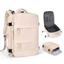 Mochila Para Viagem Grande - Impermeável Empório Lojas Bege Grande