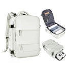 Mochila Para Viagem Grande - Impermeável Empório Lojas Branco Pequena