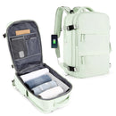 Mochila Para Viagem Grande - Impermeável Empório Lojas Verde Menta Pequena