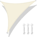 Toldo Impermeável para Cobertura em Área Externa Empório Lojas Beige Shade Sail 200x200x200CM