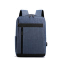 Mochila Executiva Para Notebook - Impermeável Com Carregamento USB Empório Lojas blue 29x10x41cm