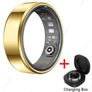 Anel Inteligente R09 Smart Ring – Monitor de Sono, Frequência Cardíaca e Oxigenação Empório Lojas 