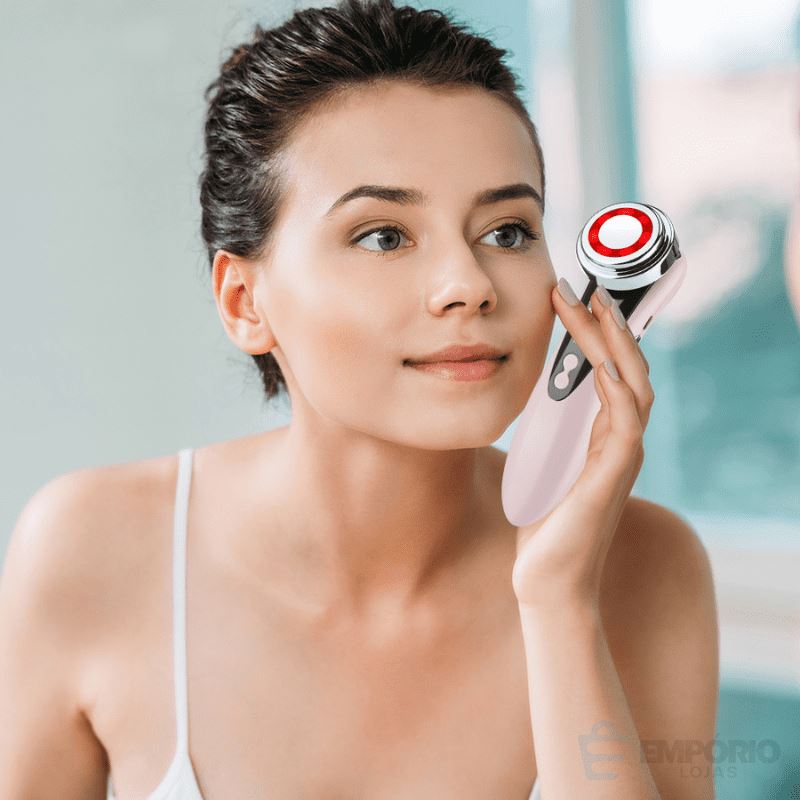 Aparelho Dermatológico - Por Uma Pele Mais Jovem Maquina rejuvenescedora - Saúde e beleza 016 Empório Lojas 