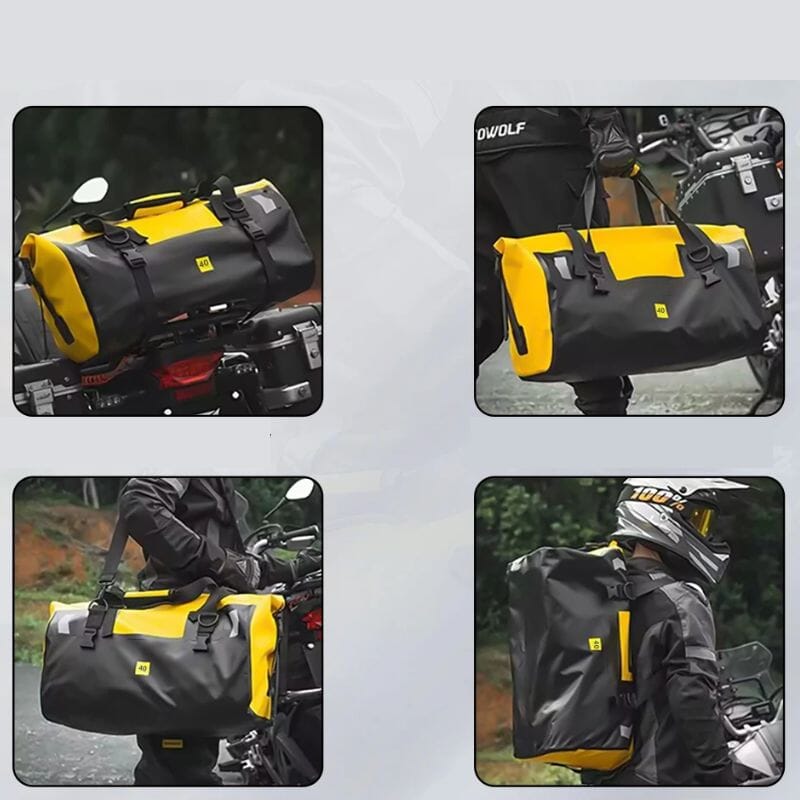 Bagagem Impermeável para Moto - MotoWolf Bagagem Impermeável para Moto Empório Lojas 