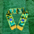 bandeira brasil cachecol - seleção brasileira Empório Lojas 14x130cm 5pcs 