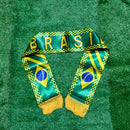 bandeira brasil cachecol - seleção brasileira Empório Lojas 14x130cm 5pcs 