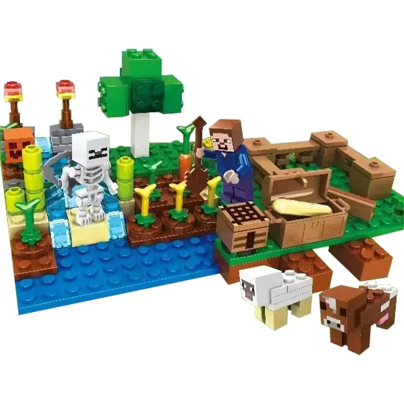 Brinquedo de Lego Mario Craft - Presente Criança Brincar Brinquedo de Lego Mario Craft Empório Lojas 6 