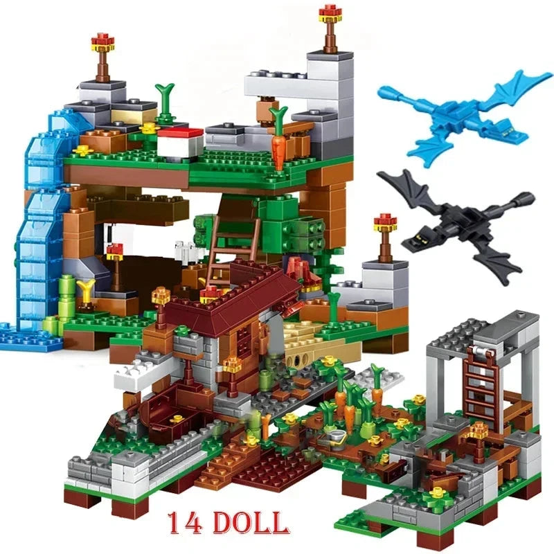 Brinquedo de Lego Mario Craft - Presente Criança Brinquedo de lego Empório Lojas A0017 