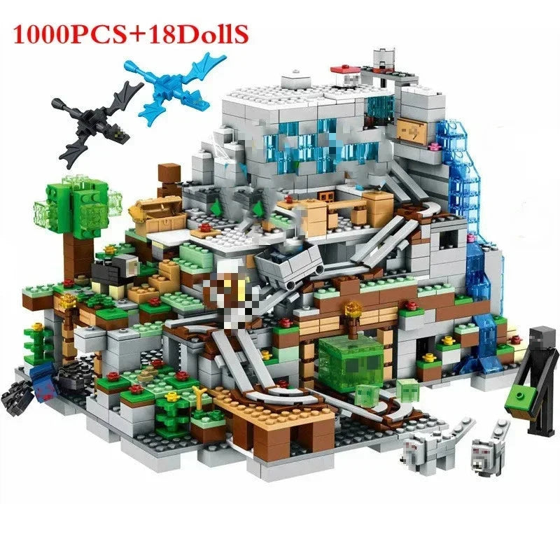 Brinquedo de Lego Mario Craft - Presente Criança Brinquedo de lego Empório Lojas A7434 