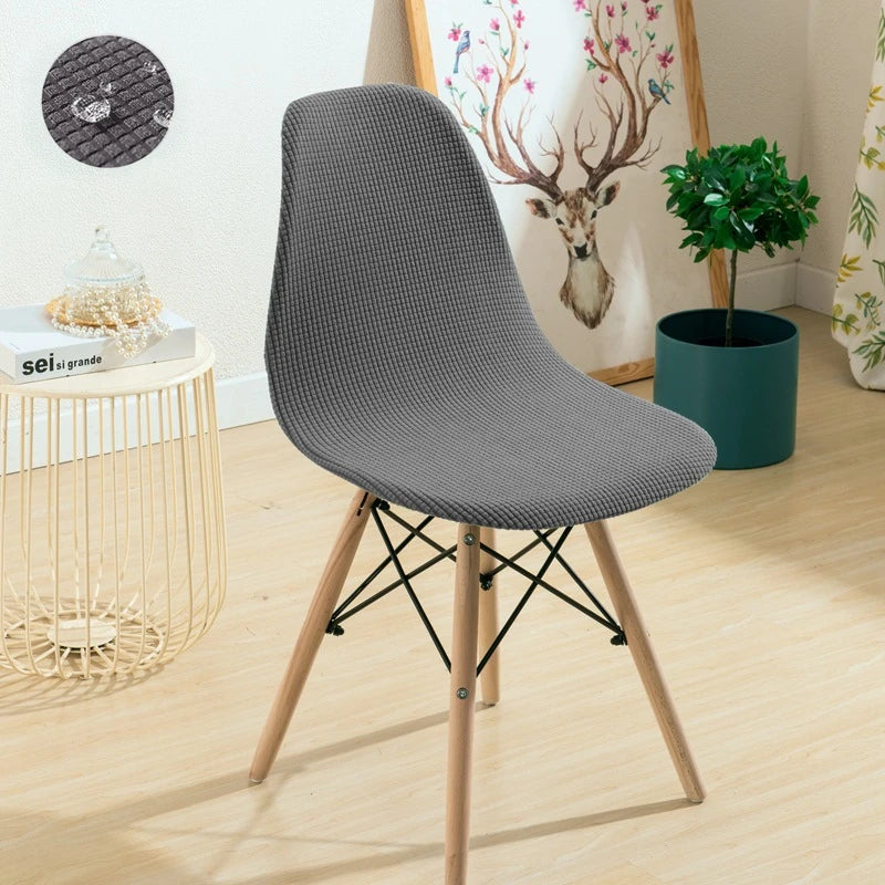 Capa de Cadeira Protetora e Impermeável Capa de Cadeira Protetora e Impermeável Empório Lojas Waterproof Dark Gray 1pcs chair cover 