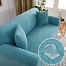 Capa de sofa impermeavel Empório Lojas Lake Blue 4 Seater 235-300cm 