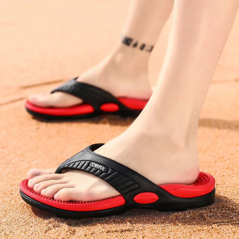 Chinelo Ortopédico Massageador Alívio de Dores Masculino Chinelo Ortopédico Massageador Alívio de Dores Masculino Empório Lojas 