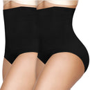 Cinta Modeladora Feminina - LuxeFit Confort Empório Lojas 2PCS Black 3XL-4XL 