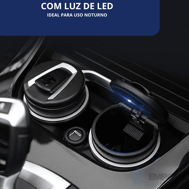 Cinzeiro para Carro - Mantenha seu Veículo Limpo e Livre de Cinzas! Cinzeiro carro - Eletronico 007 Minha loja 