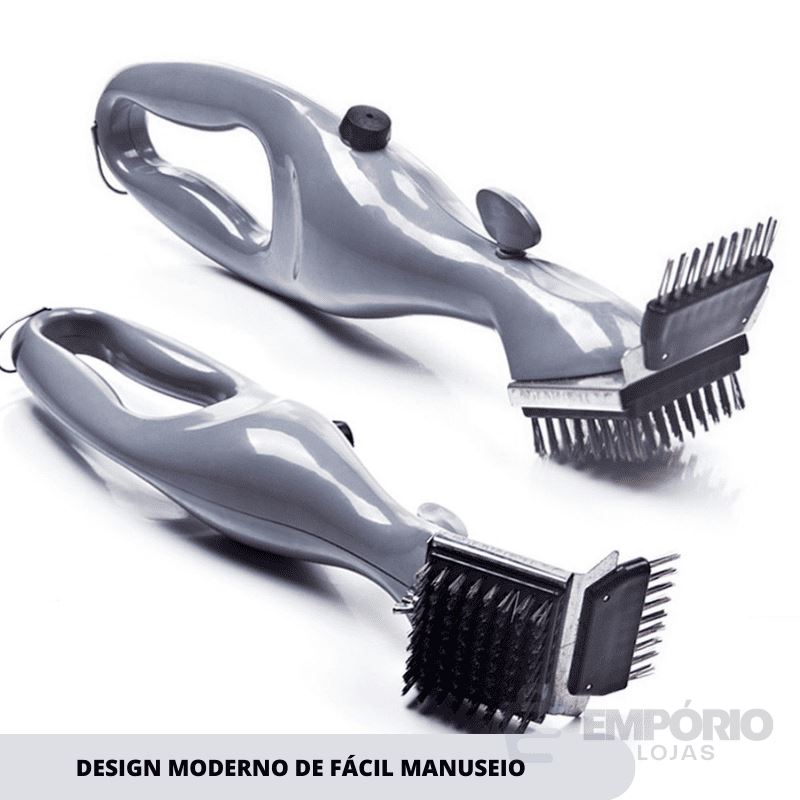 escova de limpeza churrasqueira portátil ferramenta de limpeza a vapor ferramenta de vapor ou gás acessórios para churrasco ferramenta de cozinha mais limpa Empório Lojas 