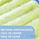 Escova De Limpeza De Janela De Microfibra, Pano De Limpeza De Lâmina Cega Útil, Espanador De Ar Condicionado, Limpador De Ventilador Elétrico Do Carro, Ferramenta Lavável Limpador de Cortina - Casa e Cozinha 011 Empório Lojas 