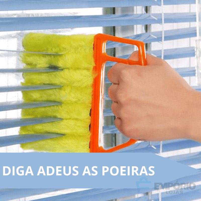 Escova De Limpeza De Janela De Microfibra, Pano De Limpeza De Lâmina Cega Útil, Espanador De Ar Condicionado, Limpador De Ventilador Elétrico Do Carro, Ferramenta Lavável Limpador de Cortina - Casa e Cozinha 011 Empório Lojas 