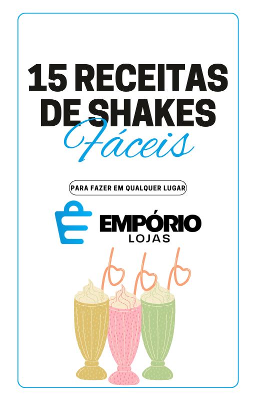 Liquidificador Elétrico Portátil - Faça Preparações Deliciosas (GANHE EBOOK COM 15 RECEITAS DE SHAKES) Liquidificador - Casa e Cozinha 004 Minha loja 