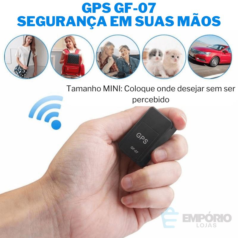 Mini Rastreador GPS com Áudio - GF-07 Mini Rastreador com audio - Eletronico - mini gps espiao - rastreador veicular - 009 Empório Lojas 