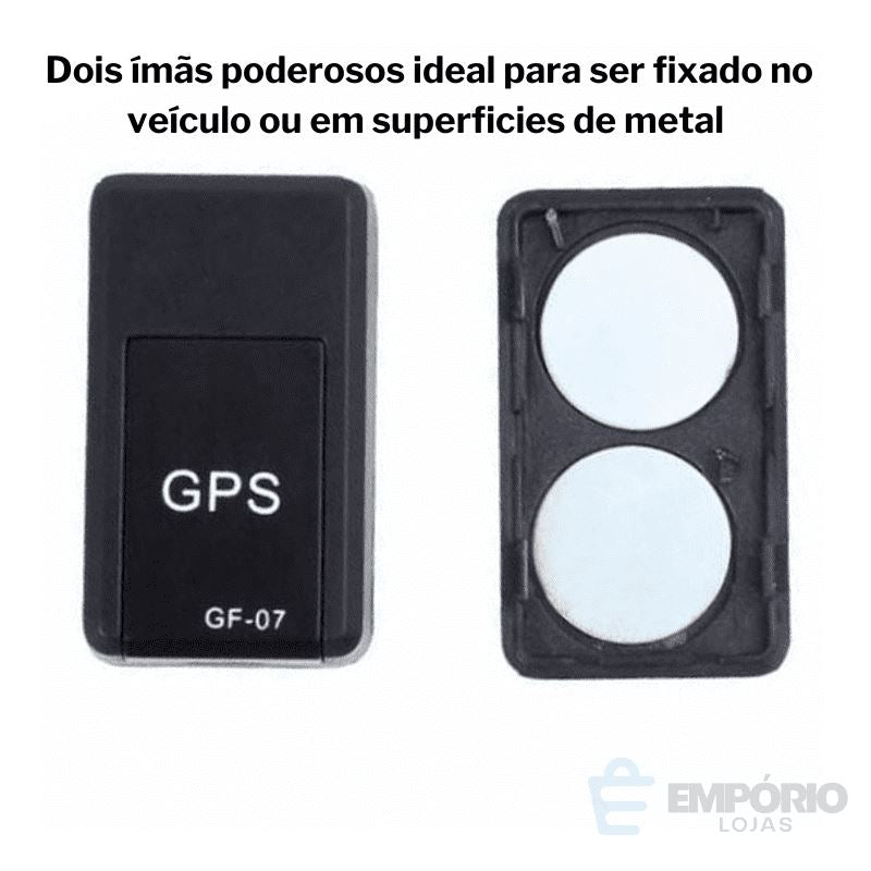 Mini Rastreador GPS com Áudio - GF-07 Mini Rastreador com audio - Monitoramento Veicular - Rastreia e Grava Audio -Eletronico 009 Empório Lojas 