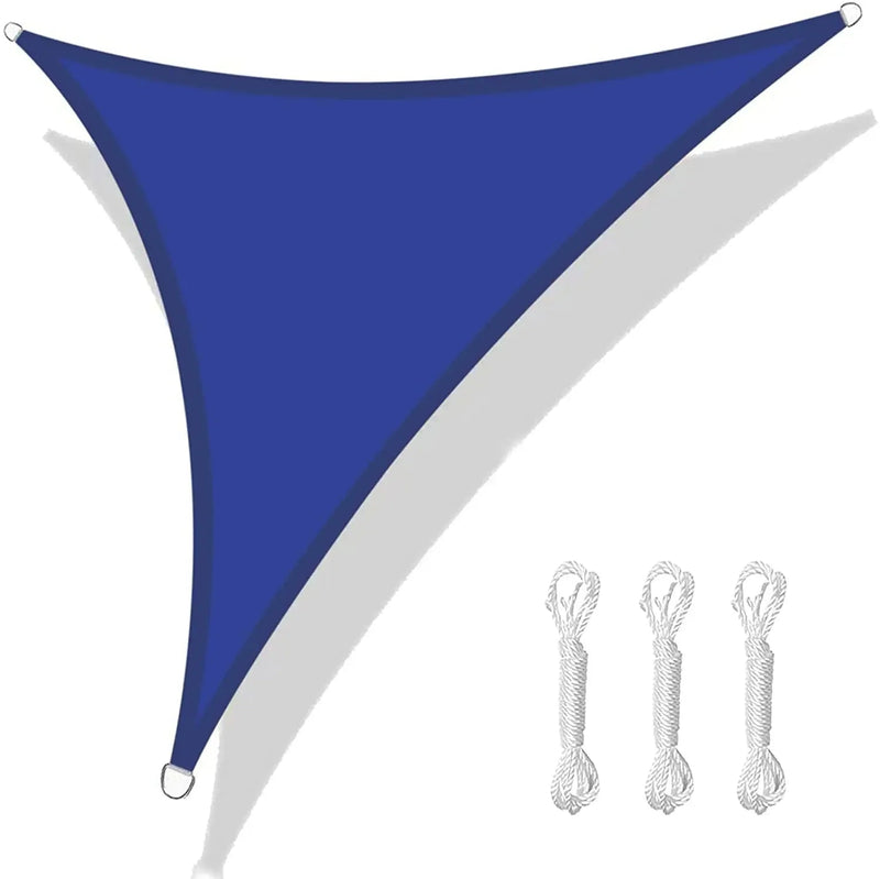 Toldo Impermeável para Cobertura em Área Externa Empório Lojas Blue Shade Sail 500x500x500CM 