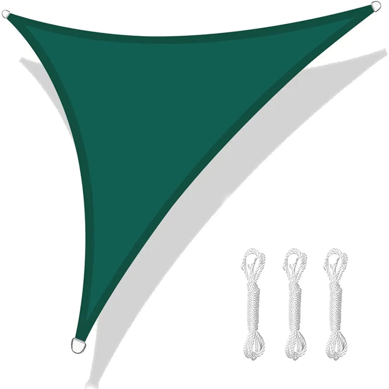 Toldo Impermeável para Cobertura em Área Externa Empório Lojas Green Shade Sail 500x500x500CM 