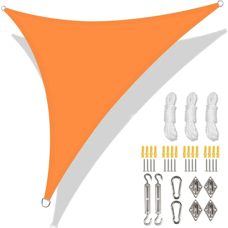 Toldo Impermeável para Cobertura em Área Externa Empório Lojas Orange with 24Pc Kit 500x500x500CM 