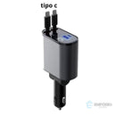 TurboCharger - Carregador Veicular Ultra Rápido Carregador 4 em 1 - Eletrônico 001 Empório Lojas Android 