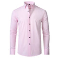 Camisa Social Masculina Premium - Elegância e Confiança no Trabalho Empório Lojas Rosa S 40 to 48kg 