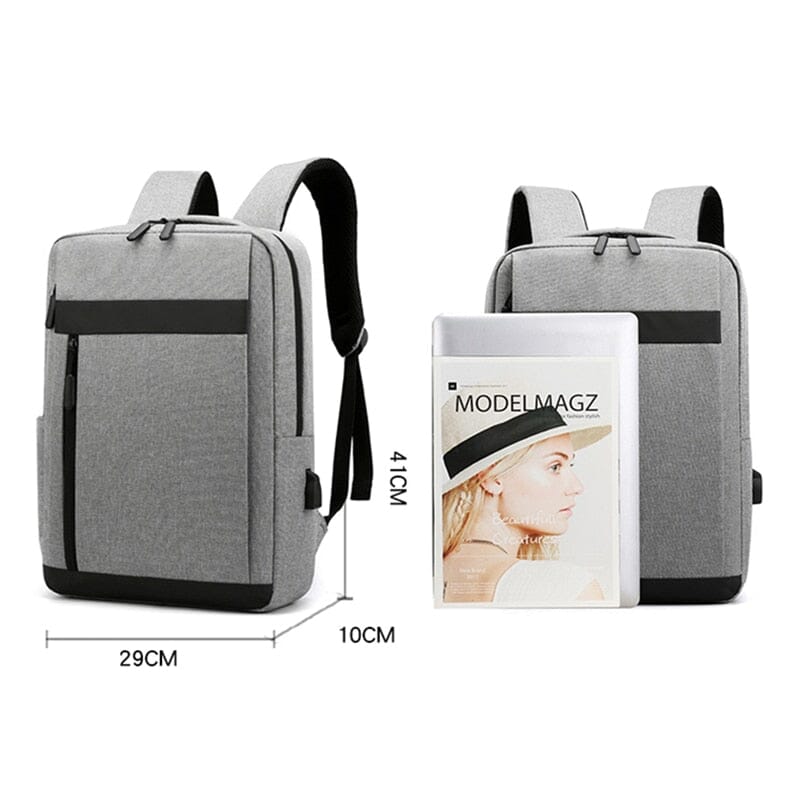 Mochila Executiva Para Notebook - Impermeável Com Carregamento USB Empório Lojas 