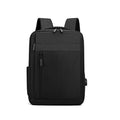 Mochila Executiva Para Notebook - Impermeável Com Carregamento USB Empório Lojas black 29x10x41cm 