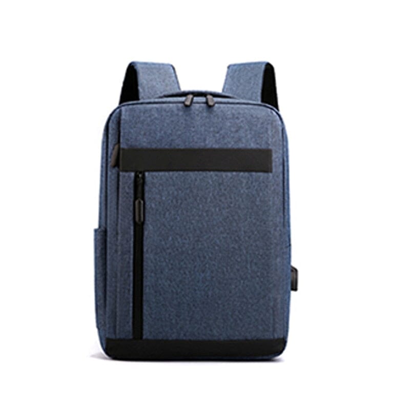 Mochila Executiva Para Notebook - Impermeável Com Carregamento USB Empório Lojas blue 29x10x41cm 