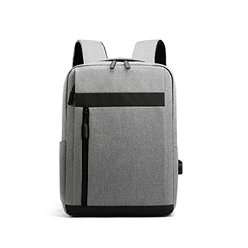 Mochila Executiva Para Notebook - Impermeável Com Carregamento USB Empório Lojas gray 29x10x41cm 