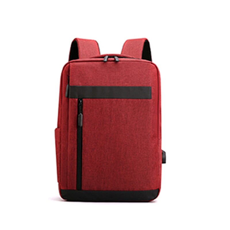 Mochila Executiva Para Notebook - Impermeável Com Carregamento USB Empório Lojas red 29x10x41cm 